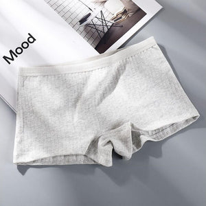 Stretch Cotton Briefs Lingerie Women Boxer shorts french panties Seamless Breathable Underwear comfortable Soft Shorts Woman